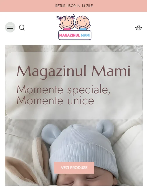 magazinul mami, magazin obiecte botez