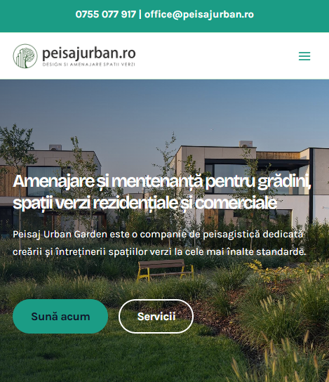 servicii amenajare peisagistica